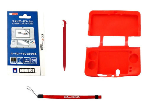 ¡¡¡ Kit Funda, Micas, Correa Y Stylus Para New 3ds !!!