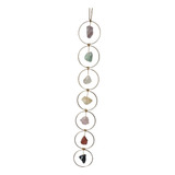 Colgante De Pared Con Forma De Y Crystal Con 7 Chakras, Bord