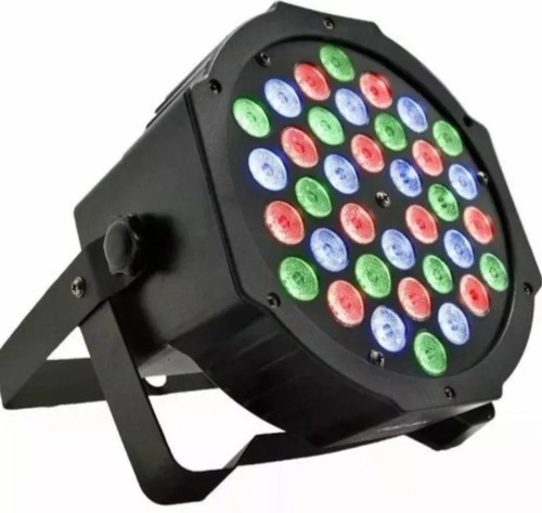 Foco Par 36 Led Rgb Dmx Luces Fiestas Audioritmico