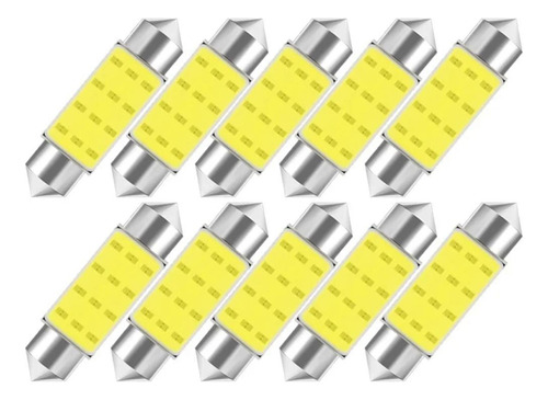 10 Led Festoon Fusible 6411 578 Interior Placas 31 36 39 42