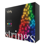 Cadena De 100 Luces Inteligentes Mapeables Twinkly Wifi/bt