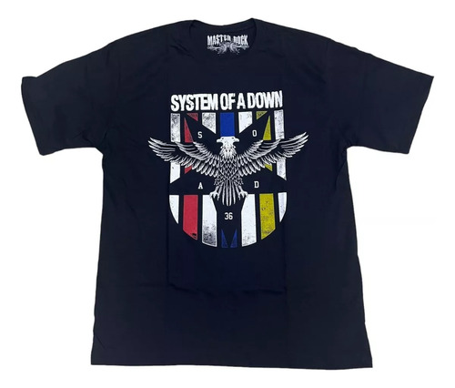 Camiseta System Of A Down Genocidal Humanoidz Preta Bo587