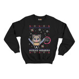 Pullover Sudadera Ugly Sueter Demon Slayer Kimetsu Inosuke