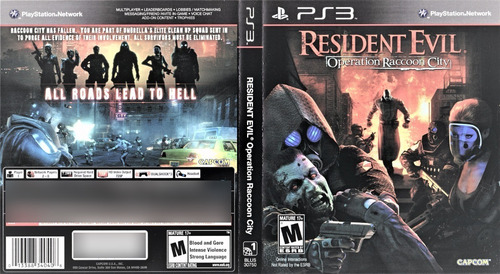 Resident Evil Operation Raccoon City Ps3 Físico Original