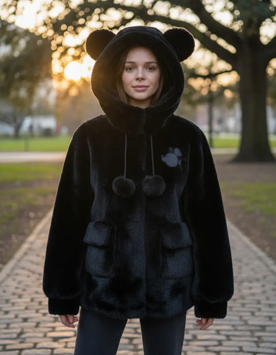 Chamarra Mickey Mouse De Mujer