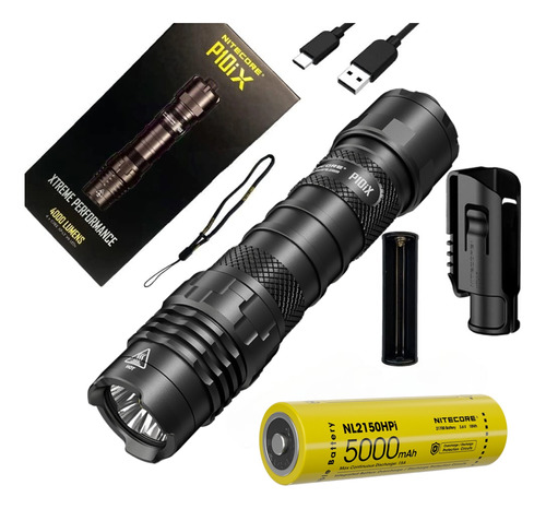 Nitecore P10ix Linterna De Luz Fuerte 4000lm Táctica Flash