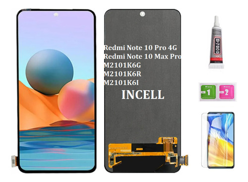 A Pantalla Lcd For Redmi Note 10 Pro 4g M2101k6g/r/i