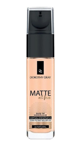 Base Maquillaje Hipoalergénico Dorothy Gray Matte Filtro Uv