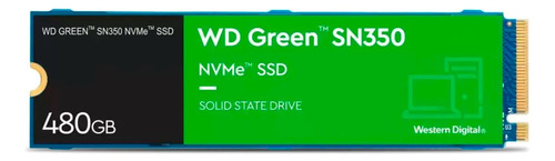 Disco Ssd M2 Nvme 480gb Interno Western Digital Green