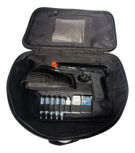 Pistola De Pressão 4.5 Qgk 380 9mm G2c Airsoft Glock Pt92