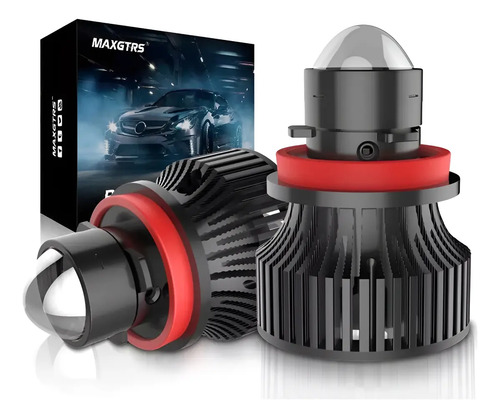 2 Bombillas Para Faros Delanteros Con Lente De Miniproyector