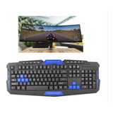 Kit Mouse Gamer + Teclado Gamer Inalámbrico Mod Hk8100 *