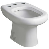 Bidet De Porcelana Ferrum Adriatica 3 Ag Blanco Brillante