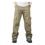 Pantalones Cargo Para Hombre, Ropa Urbana, Primavera-otoño,