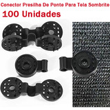 Kit Toldo Articulado Clip Tent Retaining Clip 100 Peça Ne