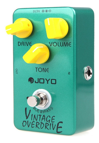 Pedal De Efectos Overdrive True Bypass Guitar Joyo Pedal Eff