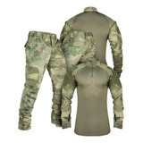 Uniforme Tático Operacional Masculino Camo A-tacs-fg Grande