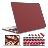 Funda Y Protect Para Macbook Air13.6 A2681 M2 A3113 M3 Wine