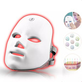 Máscaras Led Faciales 7 Colores Limpieza Aparatos De Belleza