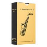 Cañas Reed 1.5, 10 Unidades/caja Para Saxofón Alto Tradicion