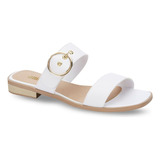 Balerina Urbana Pr60022s Suela Ligera Cinturon Tobillo Flats