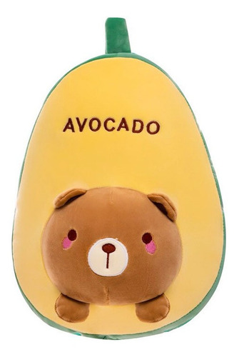 Aguacate Peluche Kawaii Almohada Felpa Suave Juguete Bebe