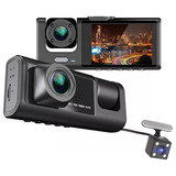 Câmera Ré Frontal Interna Filmadora Automotiva Dashcam 1080p