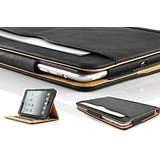 Nueva S-tech Apple iPad 2 3 4 Generación Suave Carpeta De Cu