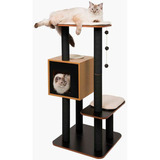 Rascador Gato Vesper Furniture V High Negro. Np