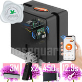 Motor Ppa Dz Hub Wifi App 3m Crem 2 Control Portão 450kg