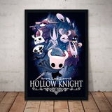 Cuadro Hollow Knight Marco Madera Vidrio 51x36cm Hk04