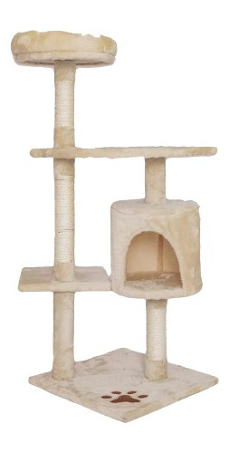 Torre Rascador Samba Para Gatos Con 1 Caja Plegables