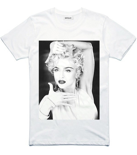 Playera Camiseta Madonna Joven Cantante Retro Años 80s