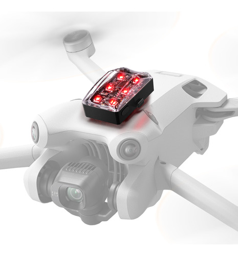 Neewer Luz Estroboscópica P/ Drone Dji Mini 4 3 2 Pro -rojo