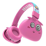 Fone De Ouvido Sem Fio Bluetooth Sd Infantil Kids Monsters