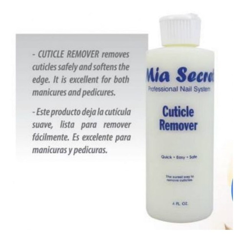 1 Remover De Cutícula Mia Secret 454 