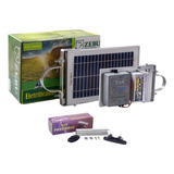 Cerca Elétrica Rural Kit Aparelho Solar Zebu C/bat Zs20bi