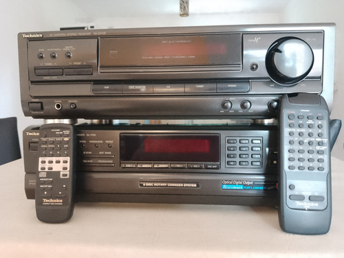 Sintoamplificador Technics Sa-ex100 Compactera Sl-pd8