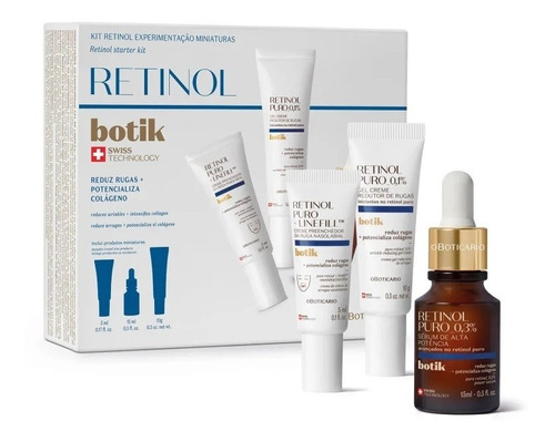 Kit Botik Retinol Puro (3 Itens) O Boticário