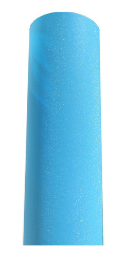 Vinyl Wrapping Diamond Glitter Azul Claro 1.52mx1m Destellos