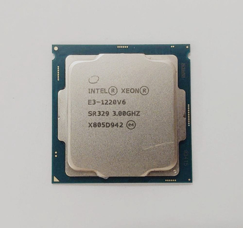 Processador Intel Xeon E3-1220v6 Sr329 Quadcore 3.00ghz 