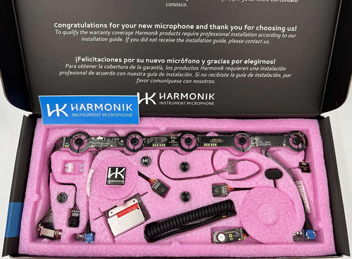 Captação Para Acordeon Harmonik Ac5001-plus