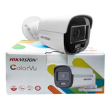 Cámara Bala Hikvision Turbo 2mp Color Vu  20 M + Accesorios