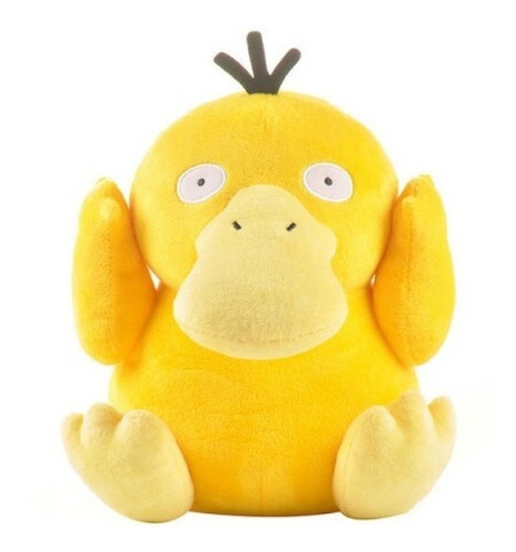 Pelúcia Amarela Premium Psyduck Pokémon De 27 Cm