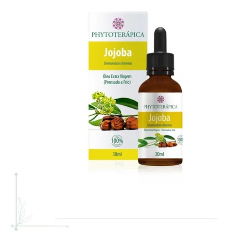 Oleo Vegetal De Jojoba 30ml 100% Puro - Crescimento Capilar