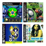 Jogos Futebol Brasileirão Ps1 Kit Winning Eleven Psone 12cds