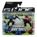 Gi Joe Rise Of Cobra Combat Heroes Snake Eyes & Aqua Viper