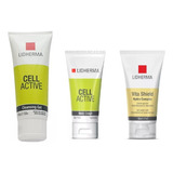 Lidherma Kit Cellactive Limpieza + Hidro Cream + Vita Shield