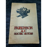 Catálogo Parkinson Ac Electric Motors Motores Eléctricos 
