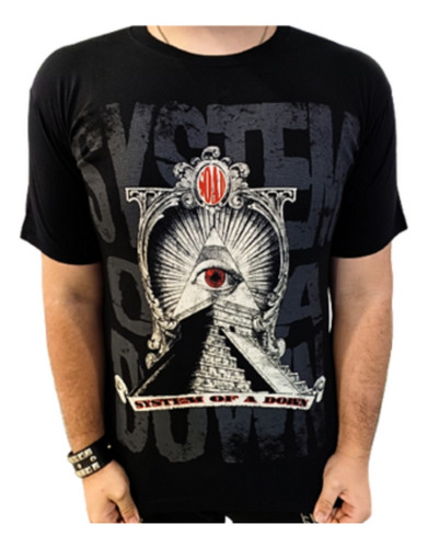 Camiseta System Of A Down Pirâmide Ponto Zero 067